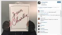 Protes Desainer Fesyen untuk Penembakan Charlie Hebdo