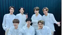 Cara Unik V BTS Atasi Jerawat Saat Konser Bersejarah di Arab Saudi