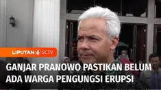 Gubernur Jawa Tengah, Ganjar Pranowo memastikan, hingga kini belum ada warga yang mengungsi akibat erupsi Gunung Merapi. Sementara, mencegah dampak erupsi, warga diminta untuk memakai masker.