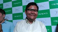 Media Engagement Oppo Indonesia, Aryo Meidianto, ditemui usai peluncuran Oppo F1s di Jakarta, Rabu (3/8/2016). (Liputan6.com/Agustin Setyo Wardhani)