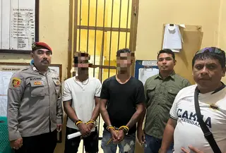 Pelaku penikaman terhadap Ketua DPC Partai Golkar Kabupaten Maluku Tenggara, Agrapinus Rumatora alias Nus Kei resmi berstatus sebagai tersangka. (Dok. Istimewa)