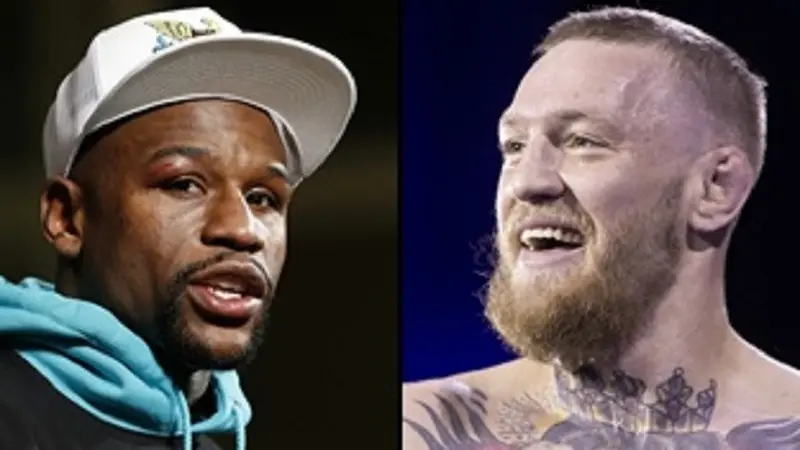 Floyd Mayweather Jr (kiri) dan Conor McGregor akan berduel di Las Vegas, 26 Agustus mendatang. Mereka akan bertanding dalam disiplin tinju. 