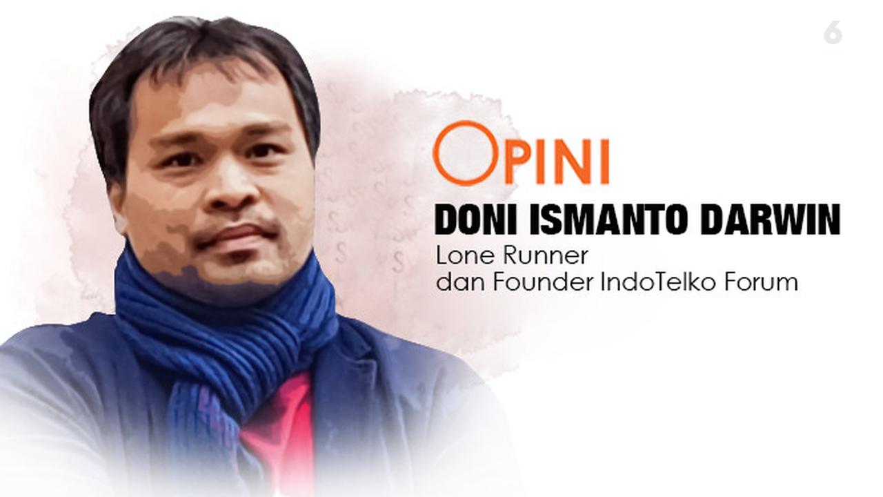 Doni Ismanto Darwin, Lone Runner dan Founder IndoTelko Forum. Dok: Triyasni