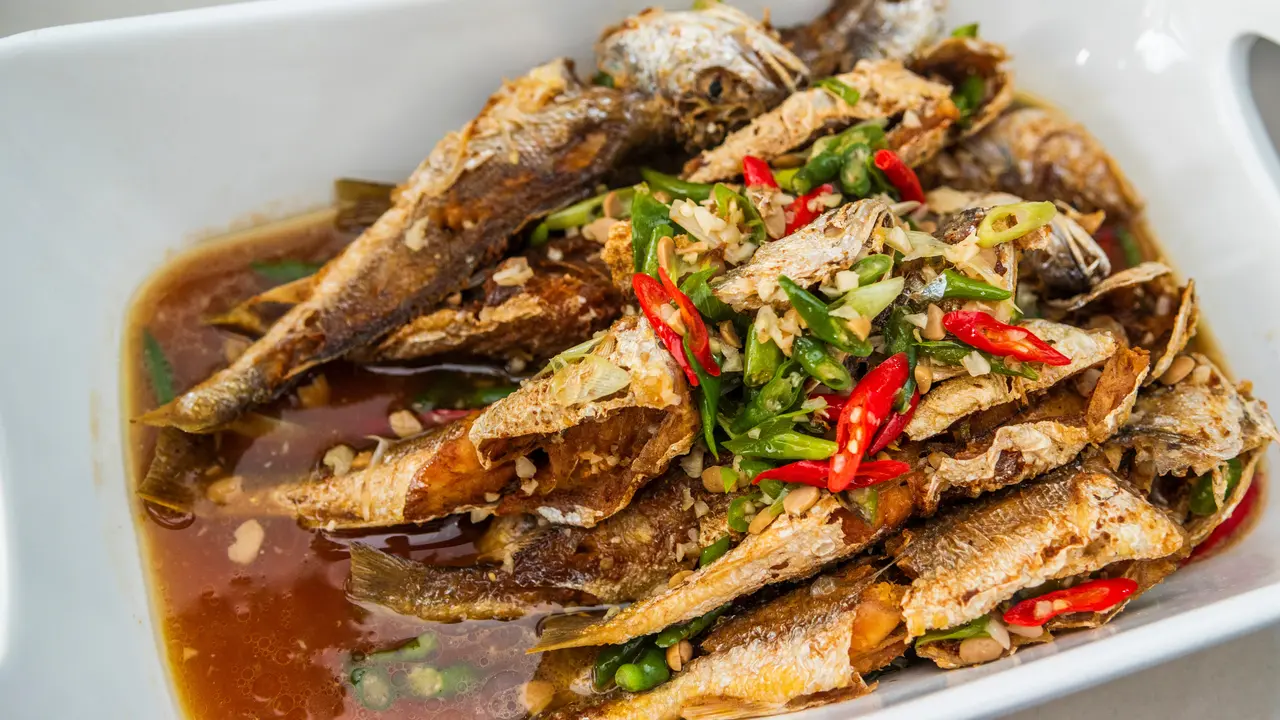 Resep Ikan Asin Asam Manis Pedas
