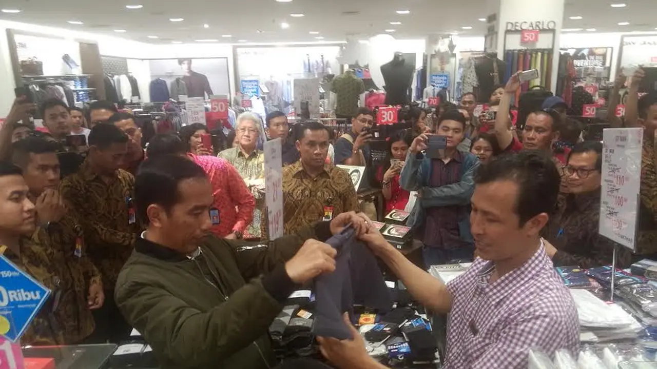 Jokowi di Balikpapan