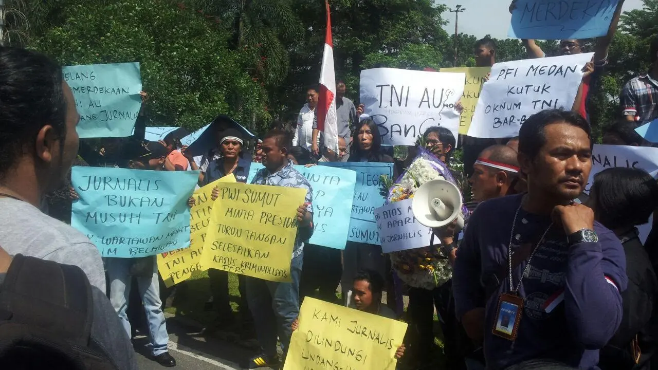 Kekerasan Aparat ke Jurnalis 