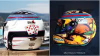 Ikuti MotoGP, Pembalap F1 Bebas Gonta-ganti Corak Helm
