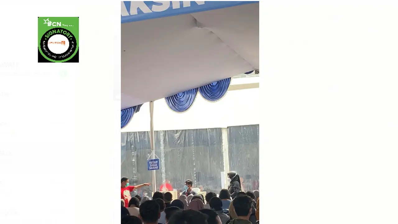Cek Fakta Liputan6.com menelusuri video yang menyebut Muhammadiyah dan KTP non muslim tidak bisa registrasi vaksin