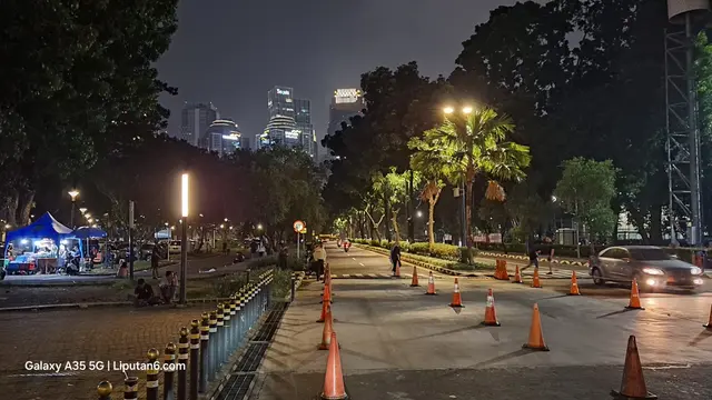 Hasil Nightography Galaxy A35 5G