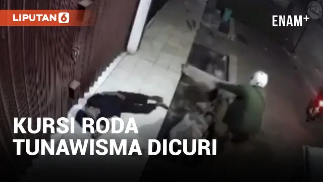 Viral Kursi Roda Penyandang Disabilitas Milik Tunawisma Dicuri, Warganet Murka