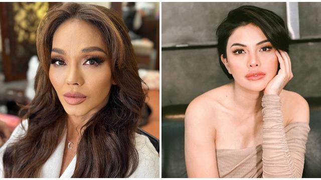 Sama-Sama Pernah Oplas, Ini 6 Potret Transformasi Wajah Bunda Corla dan Nikita Mirzani