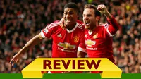 Video review Premier League pekan ke-27, Man United berhasil balaskan dendam usai tekuk Arsenal 3-2 di Old Trafford, Minggu (28/2/2016) WIB.