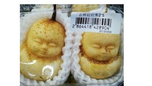 6 Potret Buah-Buahan Bentuk Wajah Manusia Ini Unik, Bikin Heran