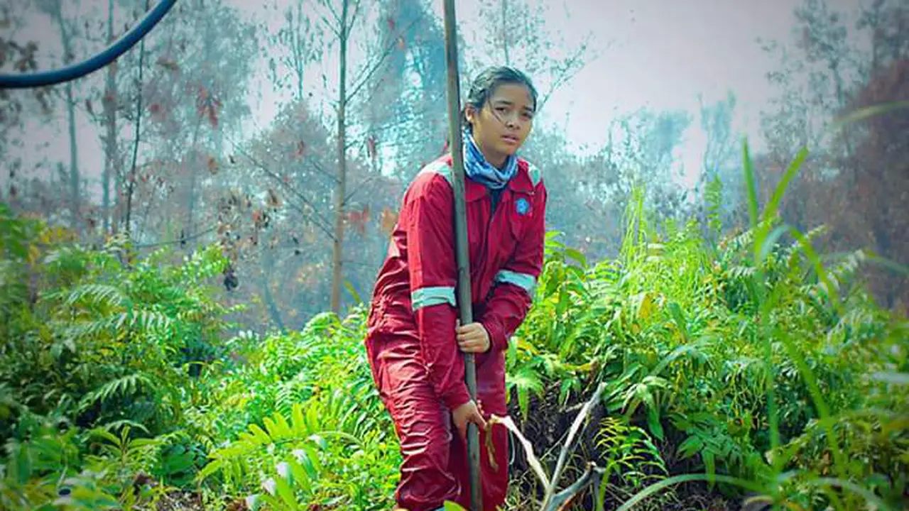 Si Manis Penakluk Kebakaran Hutan Borneo Bikin Netizen Penasaran
