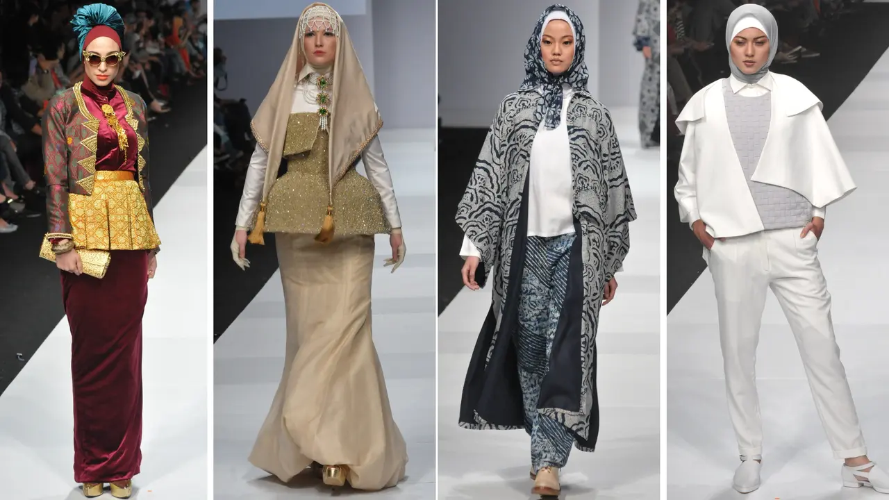 Jakarta Fashion Week 2015 - Dian Pelangi Etu Norma Hauri Nur Zahra