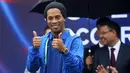 Ronaldinho sekarang ini menjabat sebagai salah satu duta dari Barcelona. (AFP/Handout)