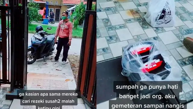 Sebanyak 10 ojol mendapatkan orderan fiktif ke alamat yang sama.