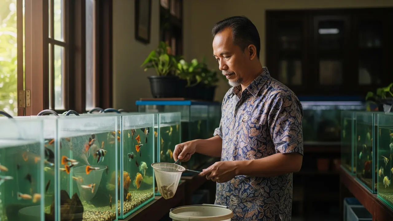 Peluang Usaha Ikan Hias untuk Pensiunan