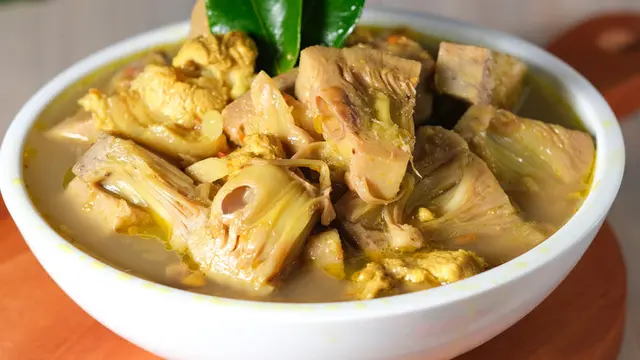 Resep Sayur Santan Nangka Muda