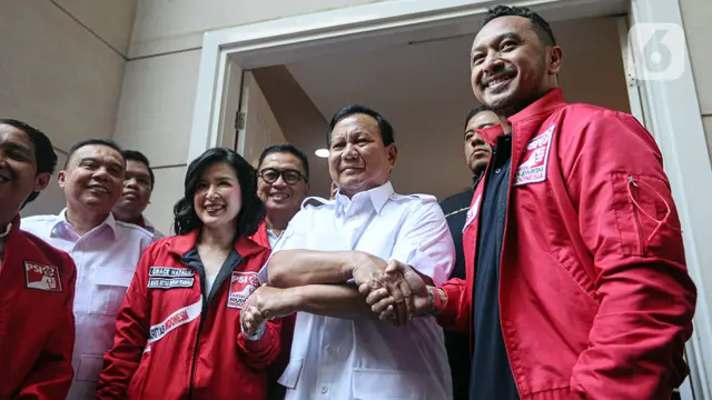 Prabowo Subianto Sambangi Markas PSI