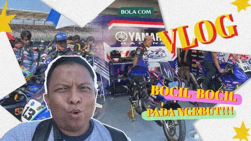 VIDEO Vlog Bola: Serunya Nonton Langsung Yamaha Sunday Race 2024 di Sirkuit Mandalika!