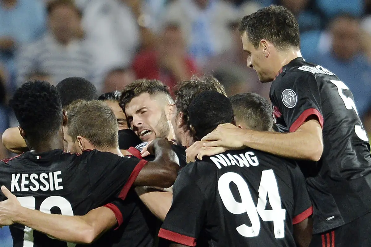 FOTO: AC Milan Raih Kemenangan pada Kualifikasi Liga Europa