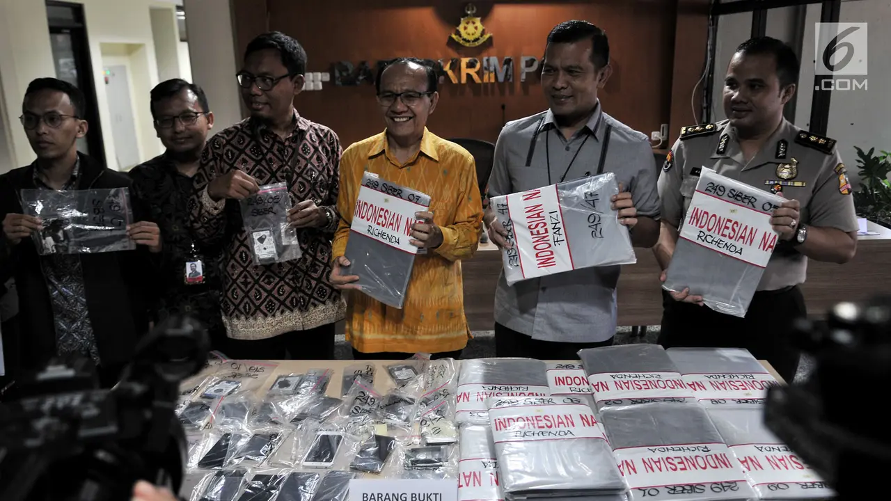 Direktorat Tindak Pidana Siber Bareskrim Rilis Kasus Fintech Ilegal