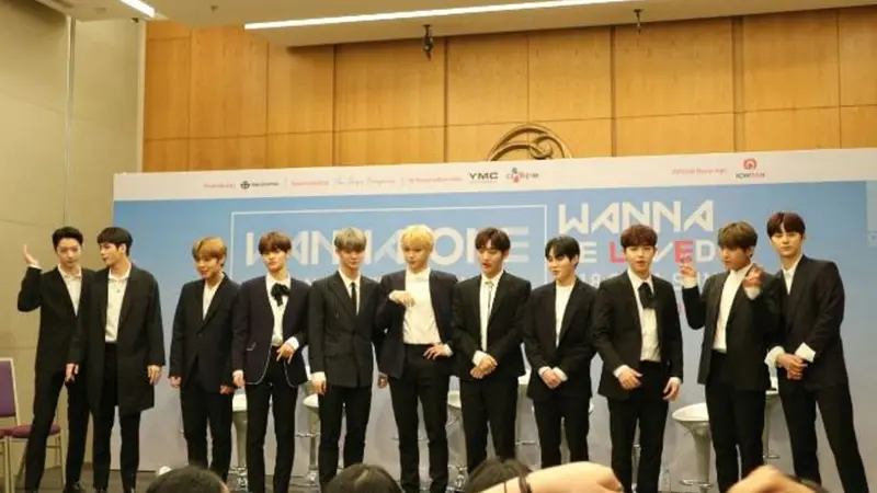 Wanna One (Foto: Ratnaning Asih)