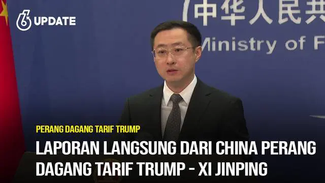 Jurnalis Liputan6.com, Winda Nelfira melaporkan langsung dari China mengenai perkembangan perang dagang antara Amerika Serikat dan China.