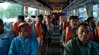 Jalur Garut Ambles, Penumpang Kereta Jalur Selatan Diangkut Bus