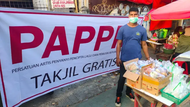 PAPPRI membagikan takjil gratis