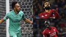 Persaingan menjadi jawara top scorer Premier League telah usai. Tiga bintang Premier League keluar sebagai pemenang peraih gol terbanyak. Namun dari segi produktifitas assist ada perbedaan diantara bintang tersebut. (Kolase Foto AFP)