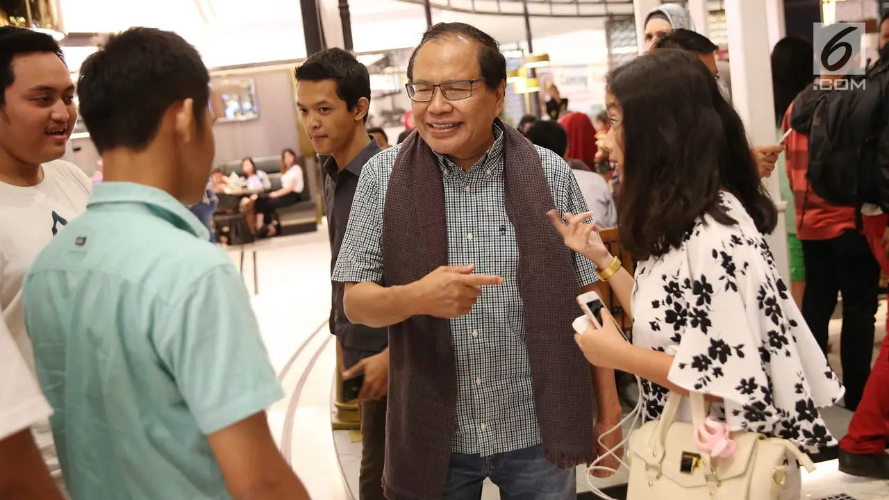 Ketika Mantan Menko Kemaritiman Rizal Ramli Nobar Film Dilan 1990