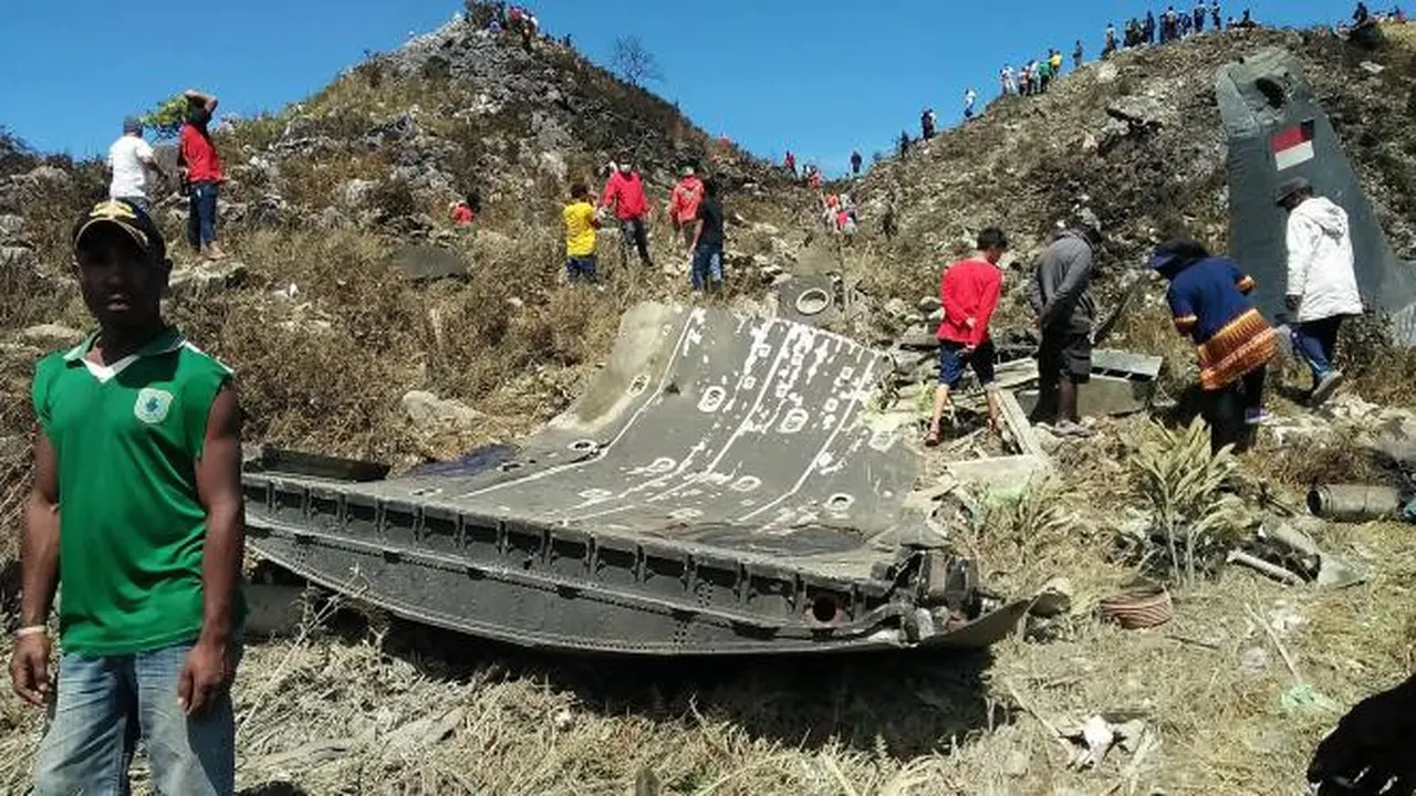 Pesawat Hercules yang Jatuh Belum Berumur Satu Tahun