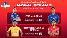 Saksikan Seluruh Duel Panas Shopee Liga 1 Sabtu, 14 Maret 2020 Hanya di Vidio. sumberfoto: Vidio