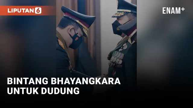 VIDEO: Kapolri Berikan Bintang Bhayangkara Kepada Dudung Abdurachman