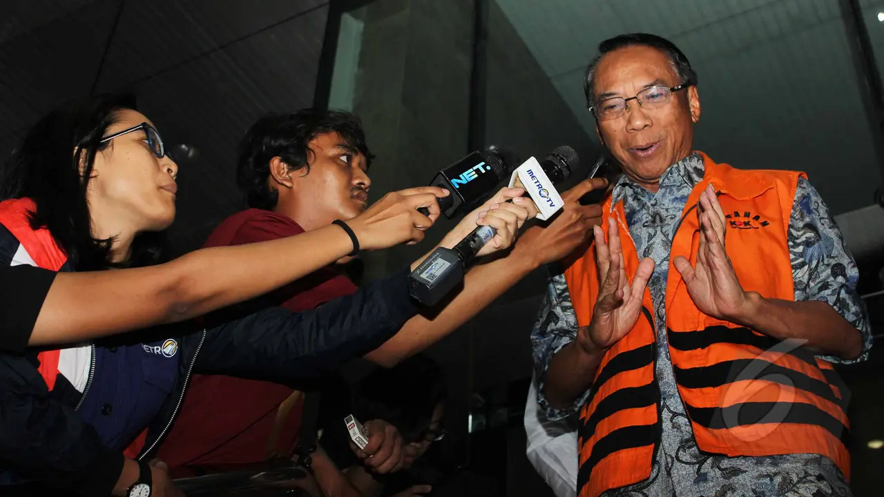 Senyum Jero Wacik Saat Kembali Jalani Pemeriksaan KPK