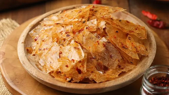 Resep Keripik Kaca dari Paper Rice