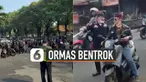 Beredar video massa ormas saling bentrok di PT Suzuki Indomobil, Jalan Raya Pangeran Diponegoro, Tambun Selatan.
