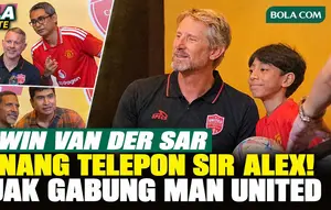 Meet and Greet United Legends di Jakarta, Edwin van der Sar Kenang Telepon Sir Alex Ferguson dan Ucapkan Selamat untuk Timnas Indonesia