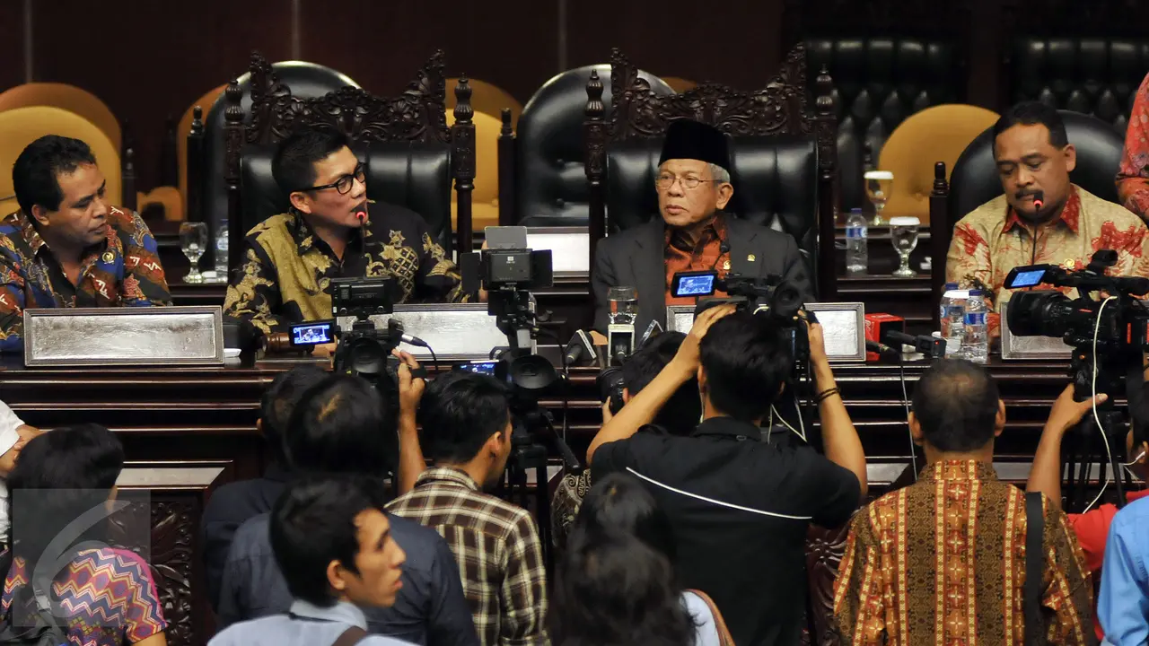 20160317- Anggota DPD Berikan Mosi Tidak Percaya Kepada Irman Gusman-Jakarta