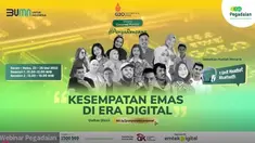 Webinar Generasi Pandai #PunyaRencana bersama Pegadaian dan puluhan content creator yang memberikan bimbingan investasi yang terhubung dengan layanan Pegadaian dalam rangka membentuk generasi pandai yang #PunyaRencana Yuk simak keseruan Webinar ya...