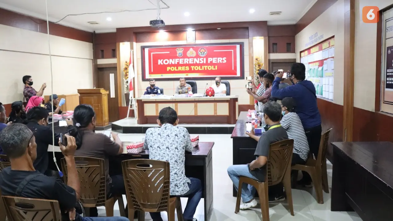 Keterangan pers Polres Tolitoli