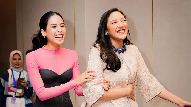6 Potret Persahabatan Maudy Ayunda dan Putri Tanjung, Sempat Takut Tidak Cocok