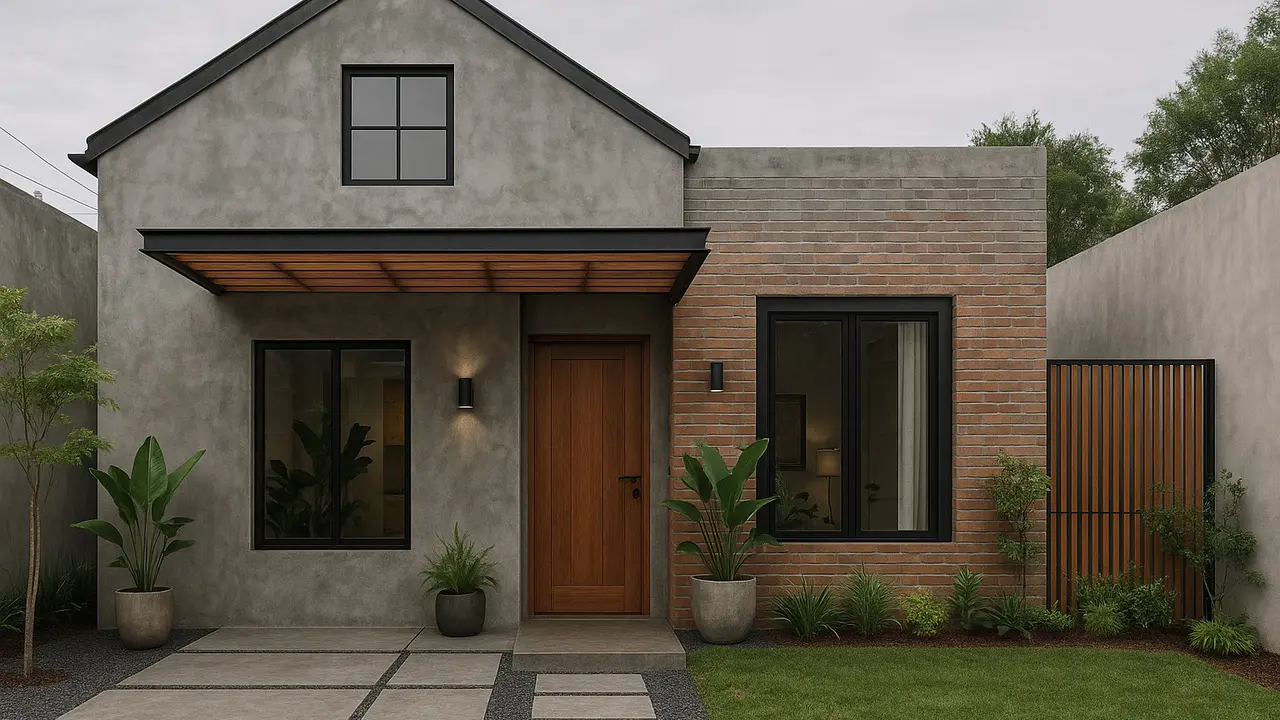 Model Rumah Ukuran 7x10 Sederhana