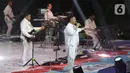 Kahitna juga membawakan lagu yang paling ditunggu-tunggu penggemarnya, yakni “Cantik.” (Liputan6.com/Helmi Fithriansyah)