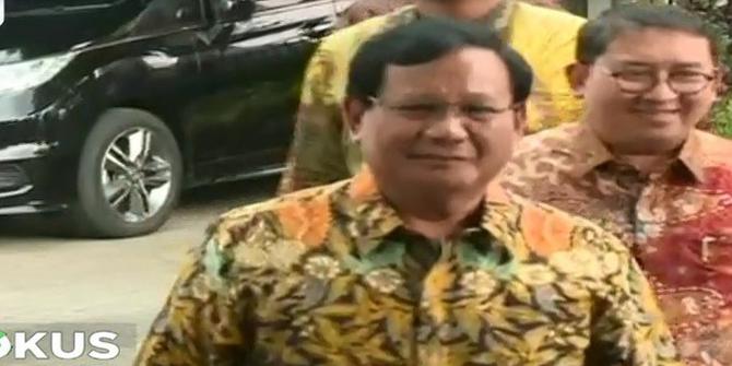 Teka-Teki Pendamping Prabowo Subianto di Pilpres 2019