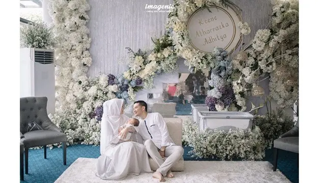 Dekorasi Mewah, Ini 7 Momen Akikah Anak Citra Kirana dan Rezky Adhitya