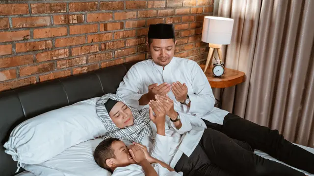 Berdoa  sebelum tidur