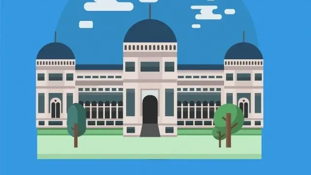 Ilustrasi wisata di Kota Medan